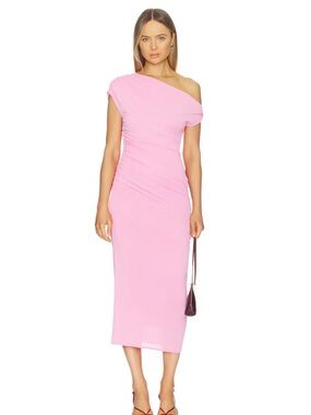 Steve Madden Gracelyn Dress in Pink Taffy